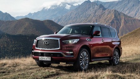 Обновленный Infiniti QX80 добрался до России