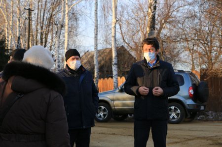 Глава округа встретился с жителями д. Васильевское