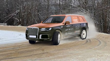 Российский Aurus примеряется к Дакару