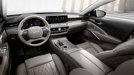 Kia рассекретила салон нового K900