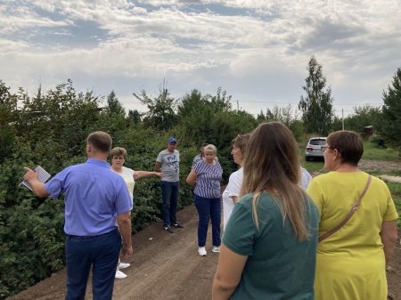 Благоустройство мкр. Северный с. Узуново обсудили с жителями