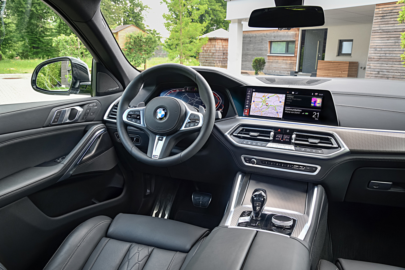 BMW x6 m 2021 салон