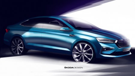 Вот как будет выглядеть новый бюджетный седан Skoda: в Сети появились новые изображения