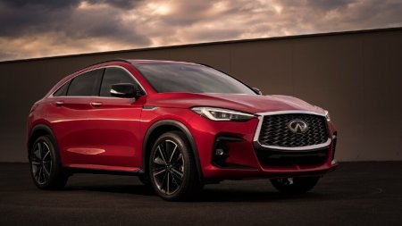 Новейший кросс-купе Infiniti QX55 добрался до России: от 4,2 млн рублей