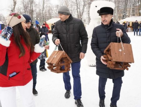 В Подмосковье стартовала традиционная акция помощи зимующим птицам