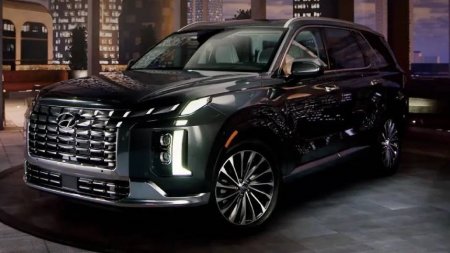 Внешность обновленного Hyundai Palisade раскрыли до премьеры: первые фото