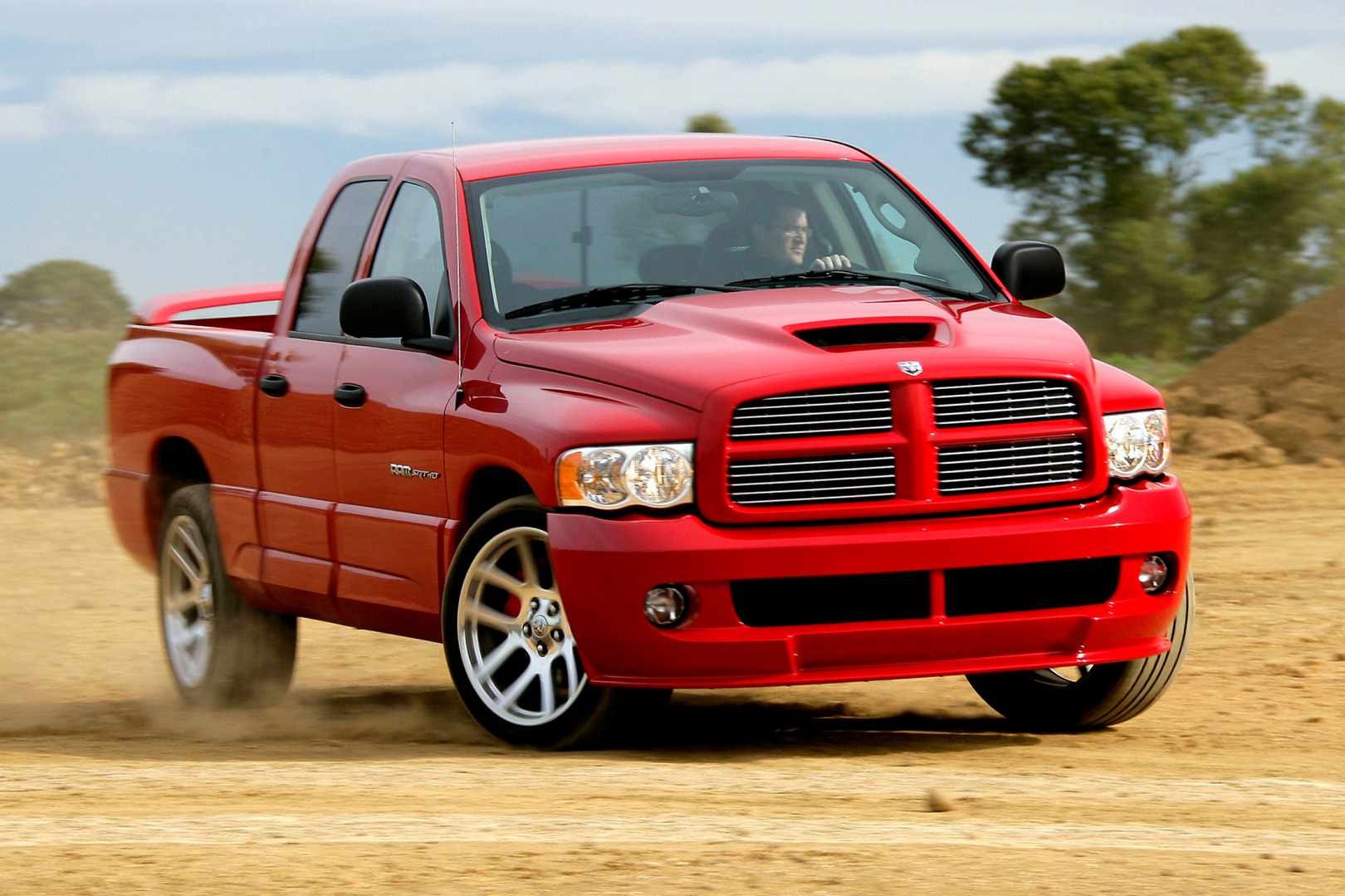 Pink dodge Ram