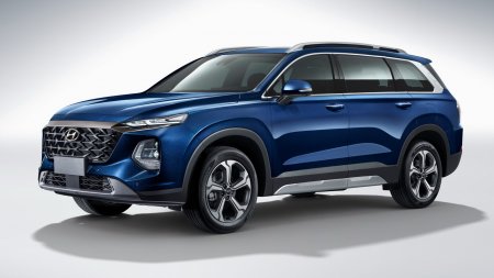 Hyundai обновил самый крупный трехрядный Santa Fe