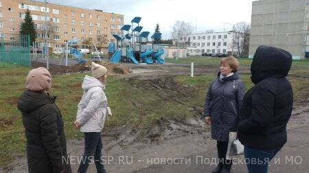 ОБУСТРОЙСТВО ДЕТСКОЙ ПЛОЩАДКИ ПРОВЕРИЛИ ПАРТИЙЦЫ