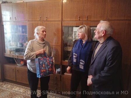 Акцию "С Новым годом, ветеран!" поддержали серебрянопрудские партийцы.