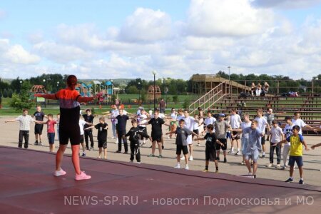 В парке культуры и отдыха «Серебряный» состоялось празднование Дня физкультурника.