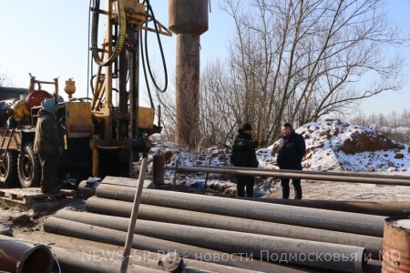 Партийцы провели контрольные мероприятия восстановительных работ на скважине