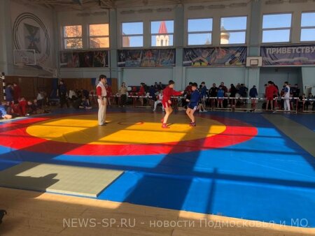 Самбисты соревновались для отбора на первенство Московской области